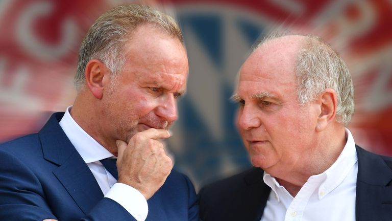 Die Bayern um Karl-Heinz Rummenigge und Uli Hoeneß sind auf der Suche nach einem neuen Sportvorstand.