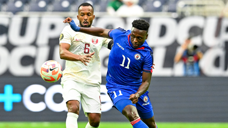 Katar verliert beim Gold Cup gegen Haiti.