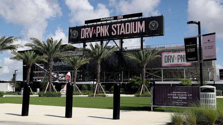 Inter Miami spielt aktuell noch im