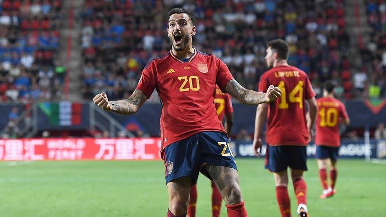 Joselu schießt Spanien mit seinem späten Treffer ins Finale der Nations League.