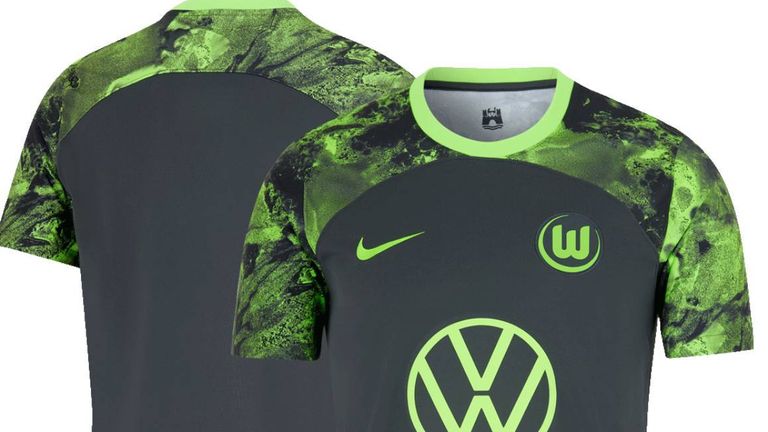 Das neue Heimtrikot des VfL Wolfsburg (Quelle: Fanshop VfL Wolfsburg)