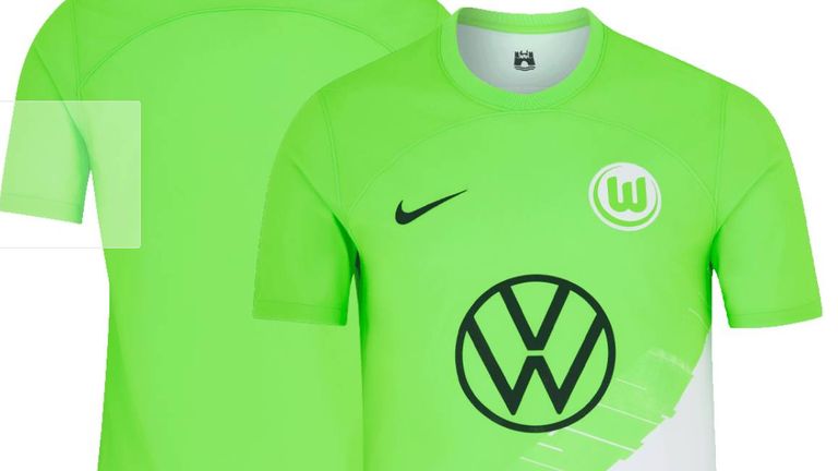 Das neue Heimtrikot des VfL Wolfsburg (Quelle: Fanshop VfL Wolfsburg)