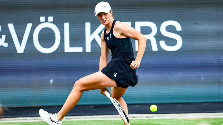 Iga Swiatek hat in Bad Homburg das Halbfinale erreicht.