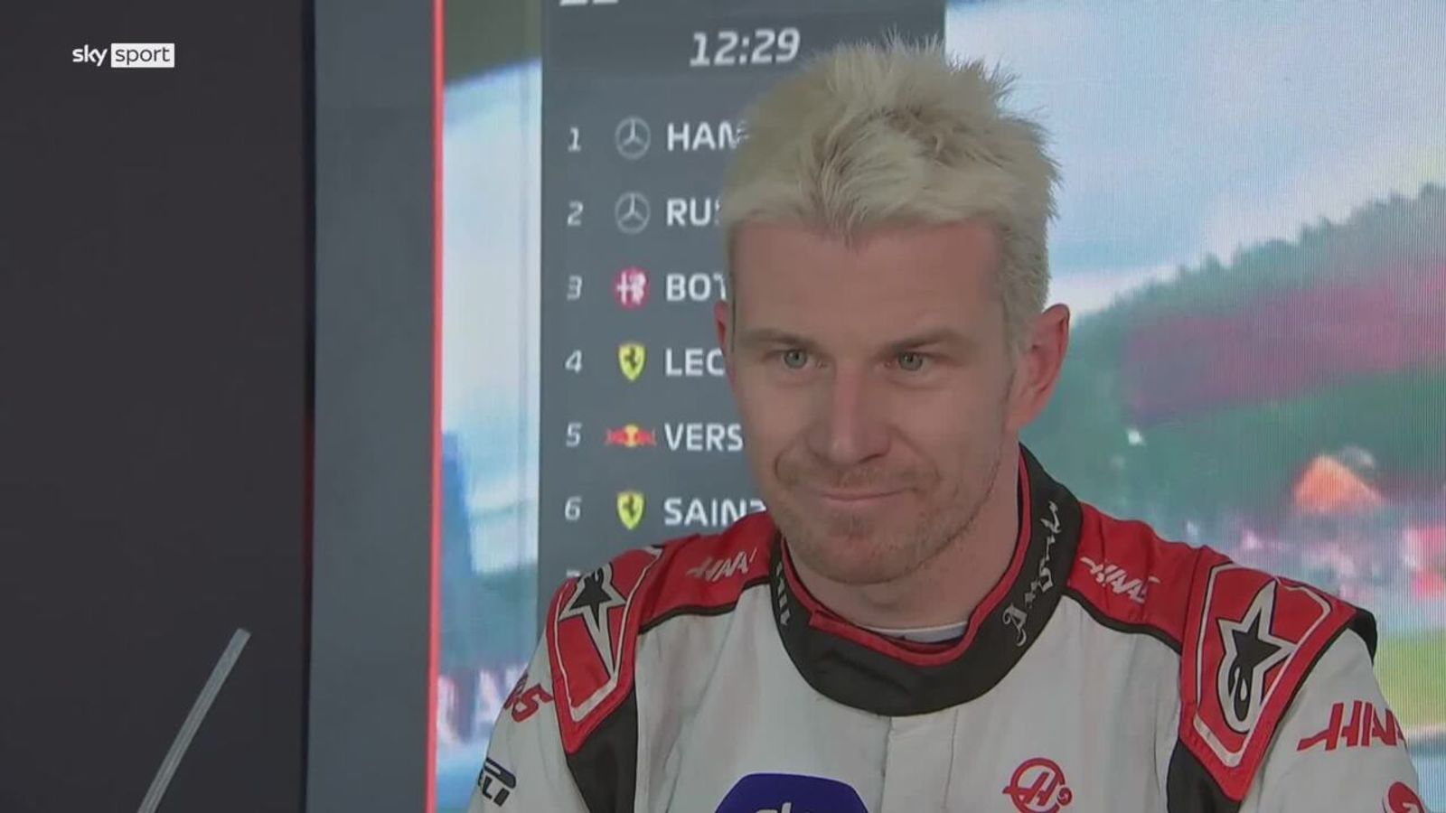 Formel 1 Haas-Pilot Hülkenberg mit Problemen in der Quali in Belgien Formel 1 News Sky Sport