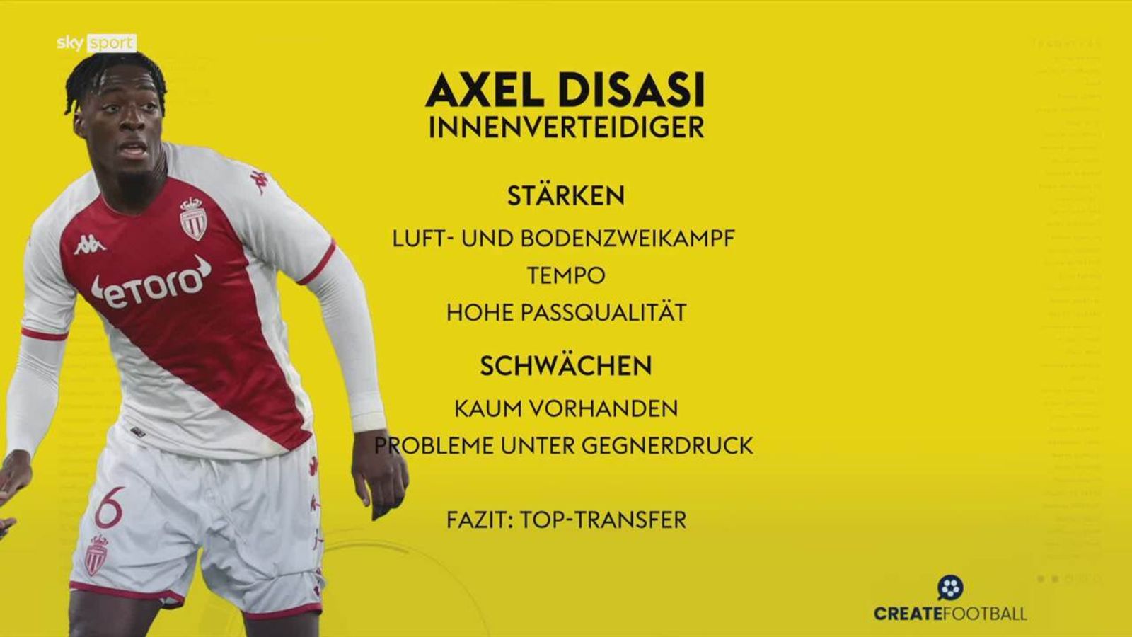 Chelsea Transfer Disasi kommt von Monaco Fußball News Sky Sport