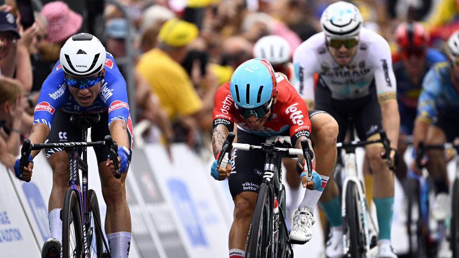 Tour de France Bauhaus starker Dritter bei Sturzspektakel Radsport News Sky Sport