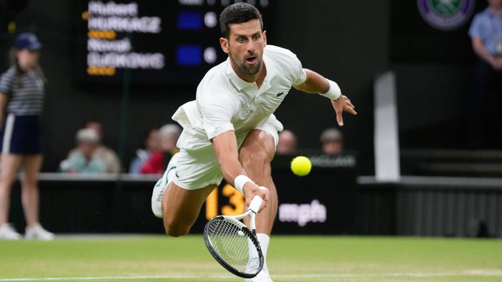 Wimbledon Novak Djokovic muss gegen Hubert Hurkacz nachsitzen Tennis News Sky Sport