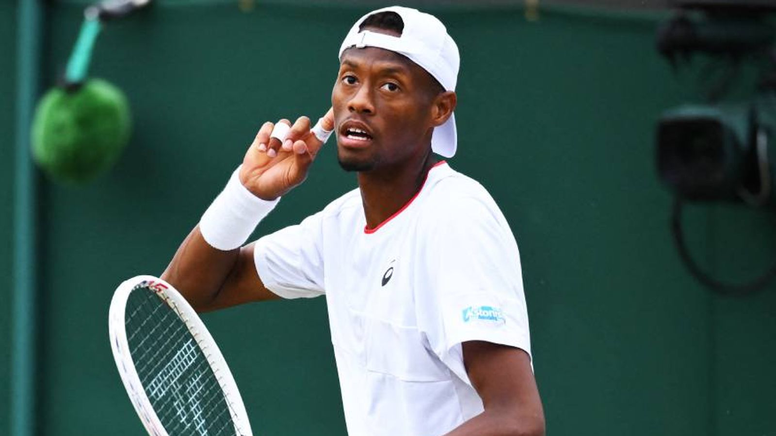 Wimbledon Christopher Eubanks verzaubert das Publikum Tennis News Sky Sport