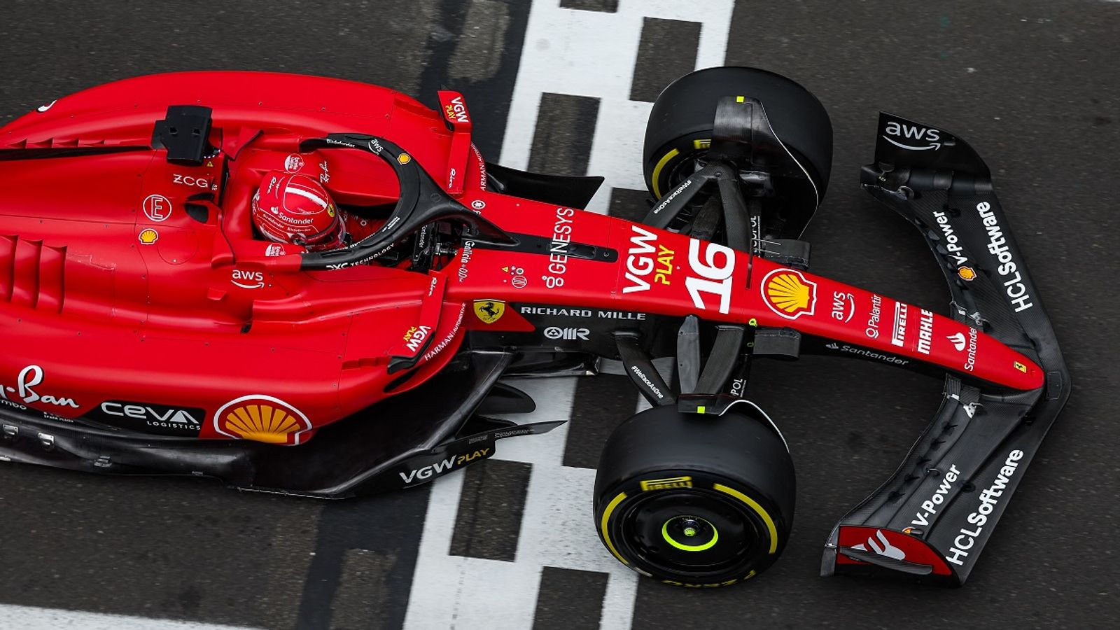 Formel 1 Leclerc liefert die Bestzeit im 2