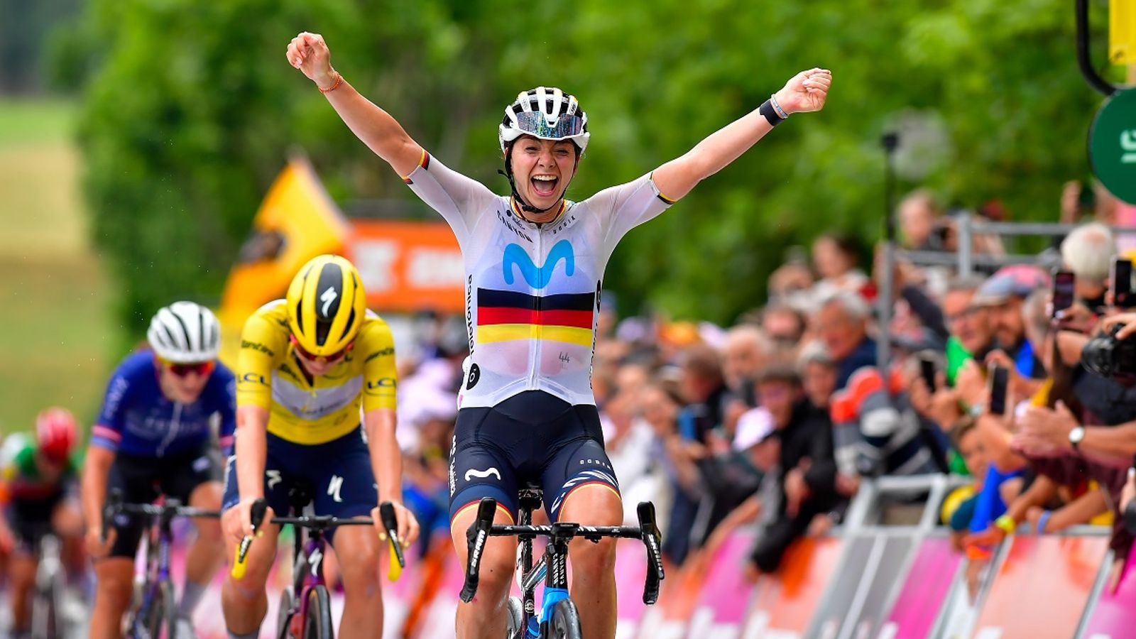 Tour de France Deutsche Lippert fährt zum Etappensieg bei der Frauen-Tour Radsport News Sky Sport