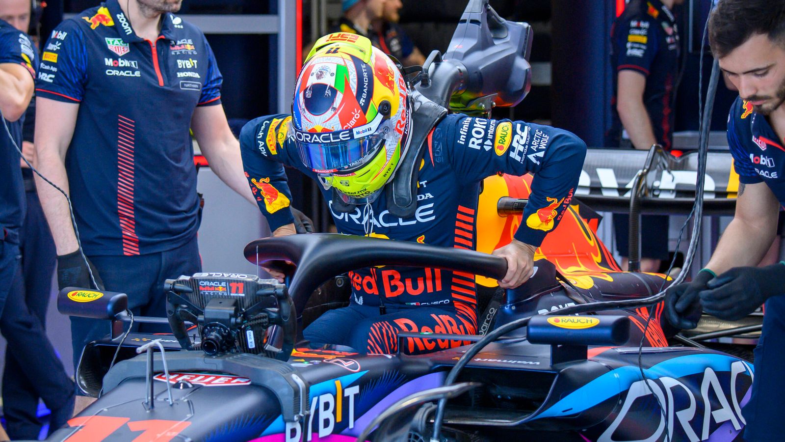 Formel 1 Red Bull Teamchef Horner kritisiert Perez