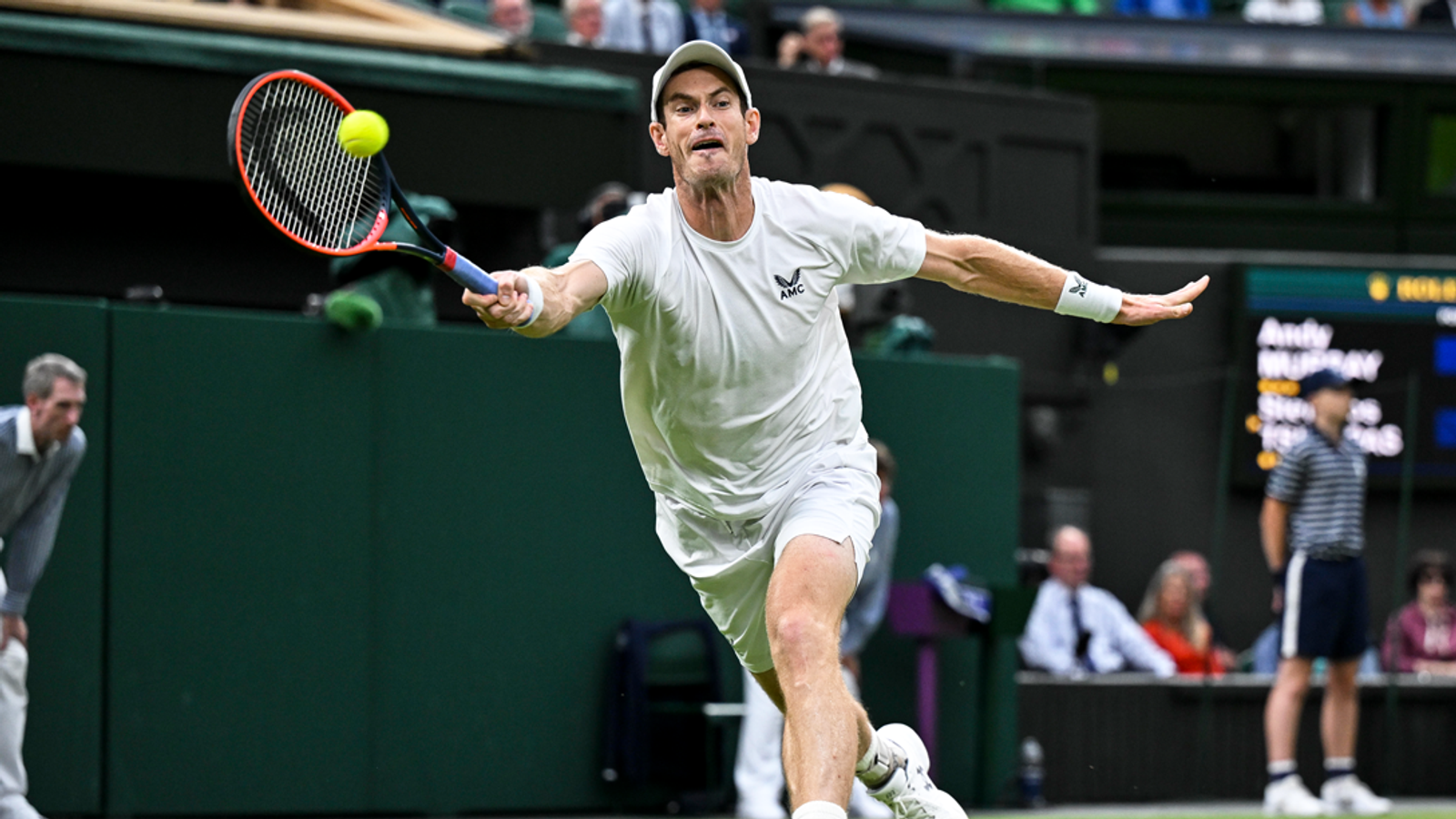 Wimbledon Andy Murray verliert gegen Stefanos Tsitsipas Tennis News Sky Sport