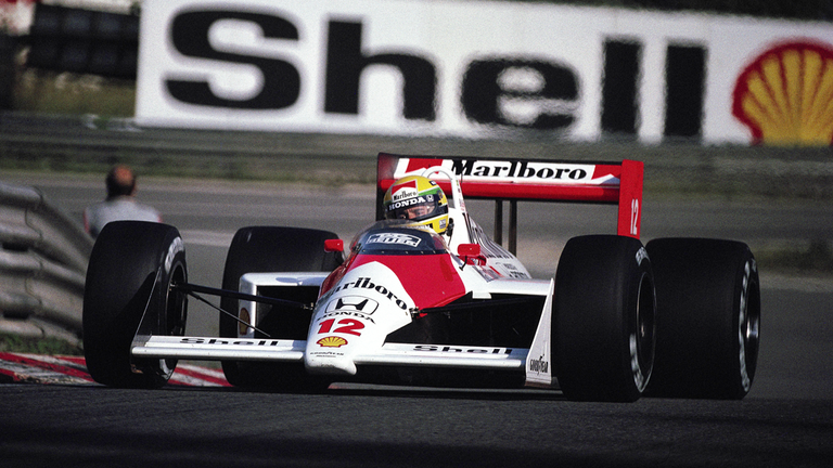 11 Siege: Ayrton Senna (7) und Alain Prost (4) für McLaren Brasilien 1988 bis Belgien 1988.