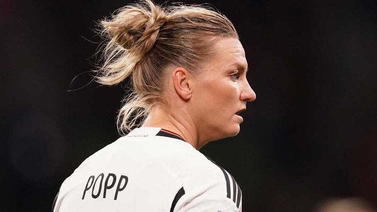 Alexandra Popp wurde mit Deutschland 2022 Vize-Europameister.