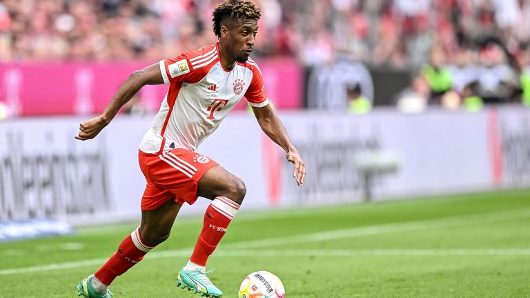 Linksaußen: KINGSLEY COMAN (FC Bayern) - 67,3 Millionen Euro | 2. Platz: Karim Adeyemi (54,1 Mio.€), 3. Platz: Sadio Mane (38,2 Mio. €).