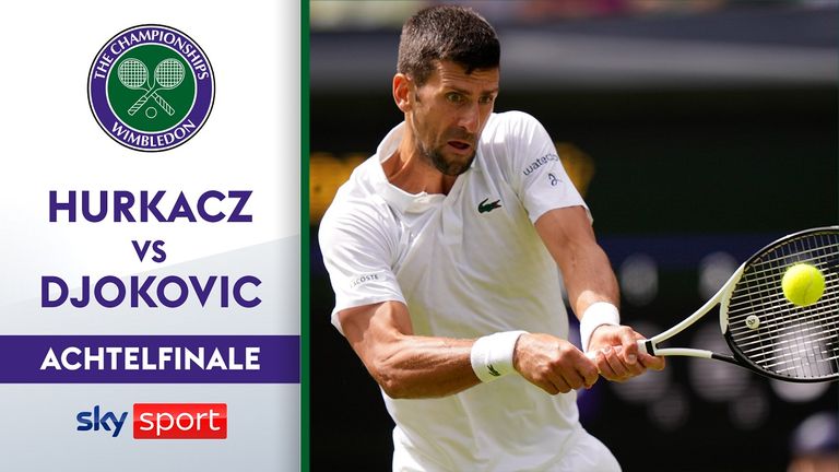 Hubert Hurkacz (Polen) - Novak Djokovic (Serbien) 6:7, 6:7, 7:5, 4:6