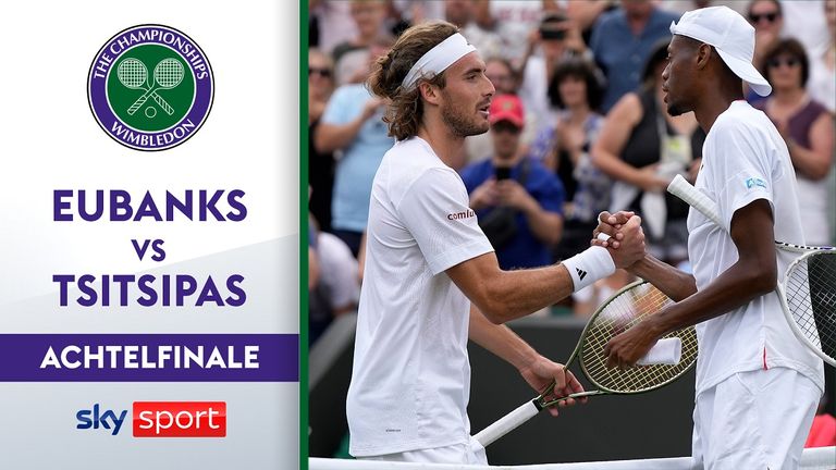 Christopher Eubanks (USA) - Stefanos Tsitsipas (Griechenland) 3:6, 7:6, 3:6, 6:4, 6:4
