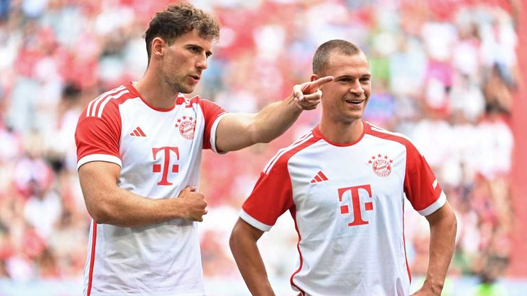 Leon Goretzka (l.) will beim FC Bayern bleiben.
