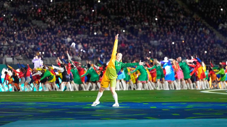 Bei der Feier in Down Under gab es viel Tanz.