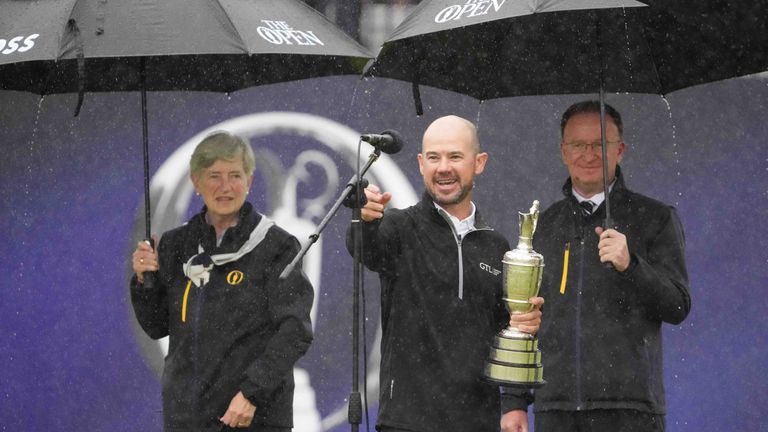Brian Harman gewinnt The Open 2023.