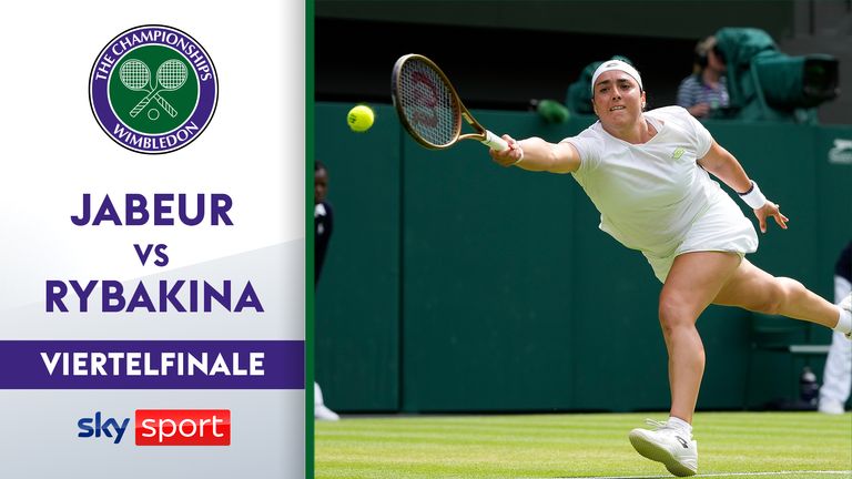 Ons Jabeur (Tunesien/Nr. 6) - Jelena Rybakina (Kasachstan/Nr. 3) 6:7 (5:7), 6:4, 6:1 