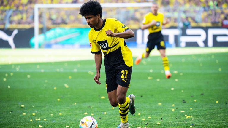 Karim Adeyemi (Borussia Dortmund) wurde für 10,1 Mio. € gekauft und für 30 Mio. € verkauft.