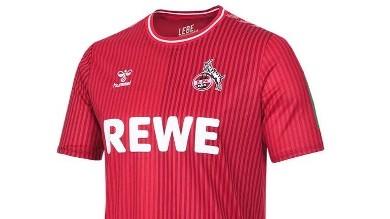 Das Auswärtstrikot des 1. FC Köln für die Saison 2023/24 (Quelle: Fanshop 1. FC Köln).