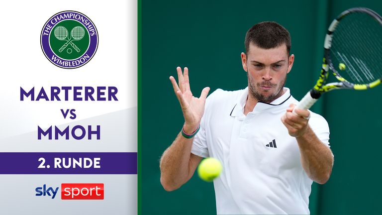 Maximilian Marterer (Nürnberg) - Michael Mmoh (USA) 7:5, 7:6 (7:5), 6:4