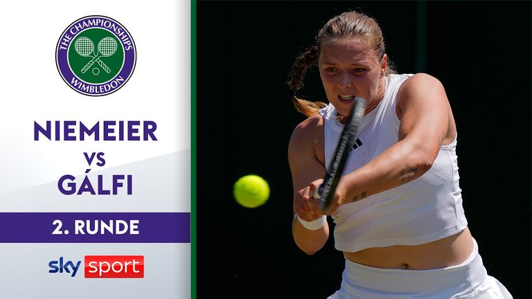 Jule Niemeier (Deutschland) - Dalma Galfi (Ungarn) 6:4, 6:7, 1:6