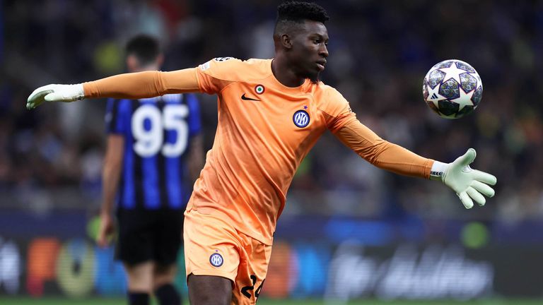 Wechselt zu Manchester United: Andre Onana.