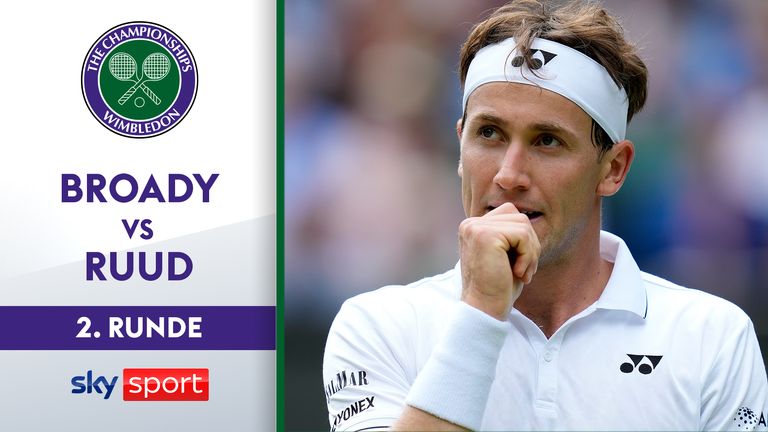 Casper Ruud (Norwegen) - Liam Brody (England) 4:6, 6:3, 6:4, 3:6, 0:6