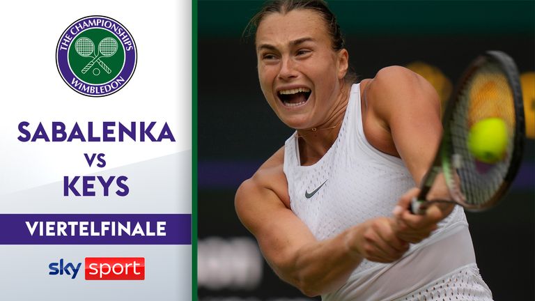 Aryna Sabalenka (Nr. 2) - Madison Keys (USA/Nr. 25) 6:2, 6:4, 