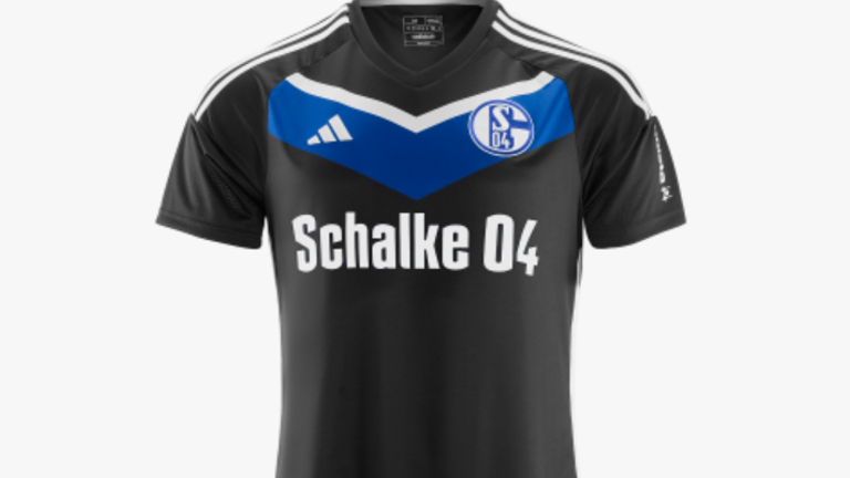 So sieht das Ausweichtrikot des FC Schalke 04 aus (https://shop.schalke04.de/)