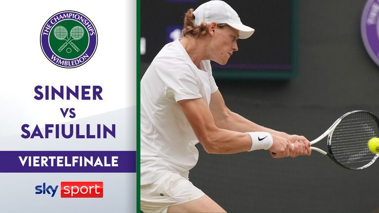 Jannik Sinner (Italien) - Roman Safiullin (Russland) - 6:4, 3:6, 6:2, 6:2