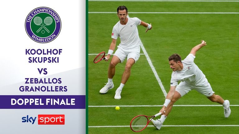 Wesley Koolhof & Neal Skupski (Niederlande & Großbritannien) - Horacio Zeballos & Marcel Granollers (Argentinien & Spanien) 6:4, 6:4