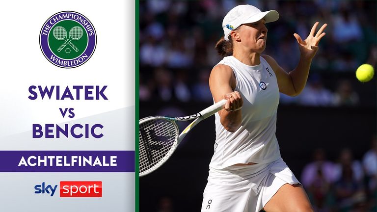 Iga Swiatek (Polen) - Belinda Bencic (Schweiz) 6:7, 7:6, 6:3