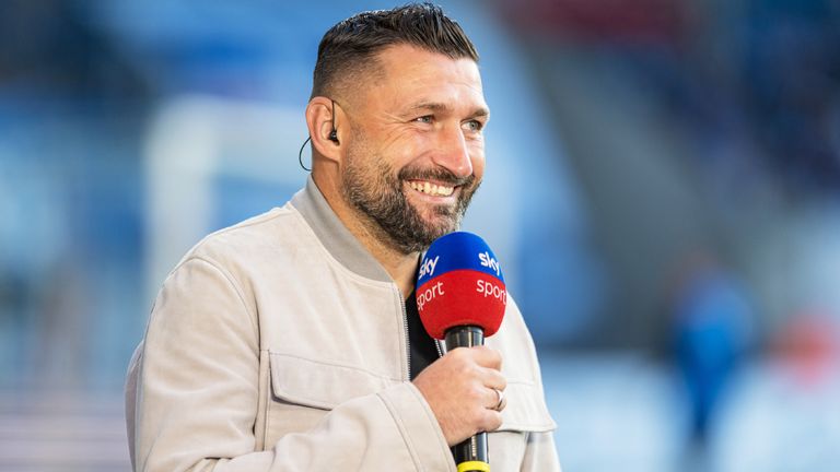 Torsten Mattuschka am Sky Mikrofon.