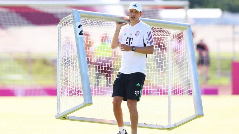 Packt im Trainingslager fleißig mit an: Thomas Tuchel.