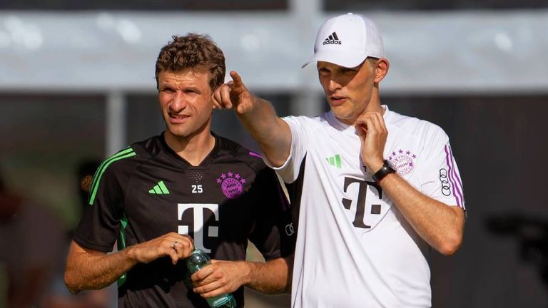 Thomas Tuchel gibt ein Verletzungsupdate zu Thomas Müller und zwei weiteren Bayern-Stars.