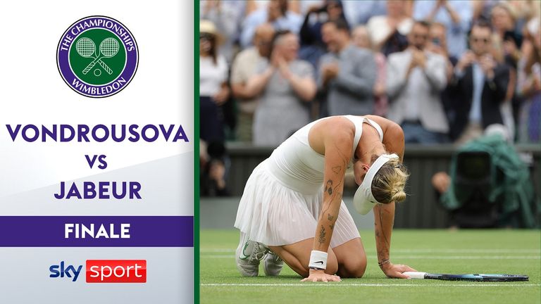 Ons Jabeur (Tunesien) - Marketa Vondrousova (Tschechische Republik) 4:6, 4:6