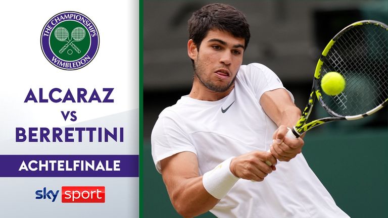 Carlos Alcaraz (Spanien) - Matteo Berrettini (Italien) 3:6, 6:3, 6:3, 6:3