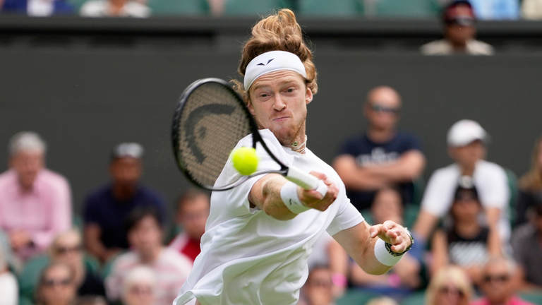 Andrey Rublev geht in Hamburg an den Start.