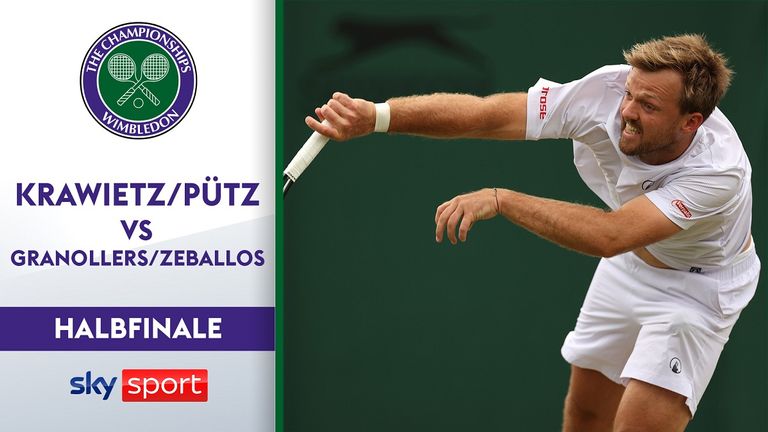 Krawietz/Pütz (Deutschalnd) - Granollers/Zeballos (Spanien/Argentinien) 4:6, 3:6