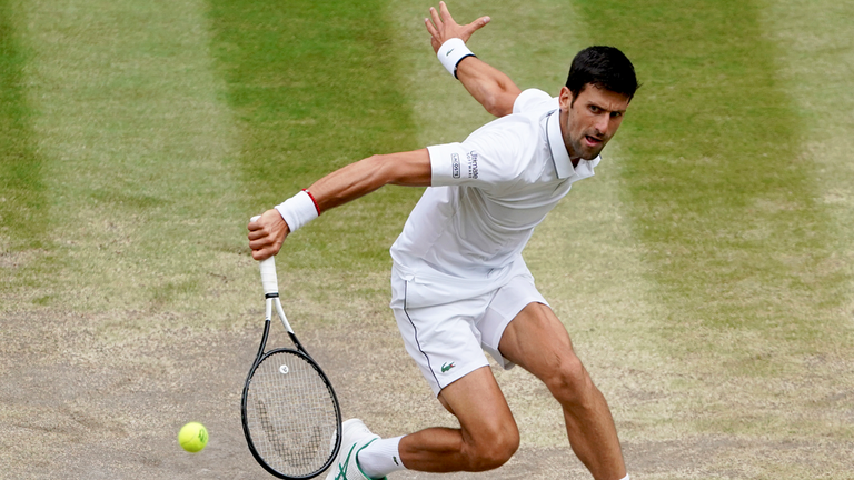 29: Novak Djokovic seit 2018 laufend.