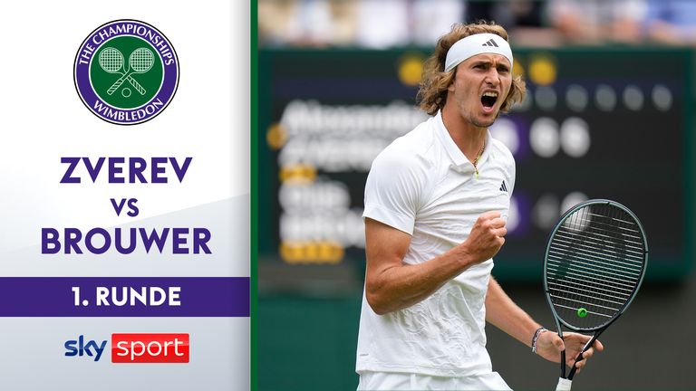 Alexander Zverev (Hamburg/Nr. 19) - Gijs Brouwer (Niederlande) 6:4, 7:6 (7:4), 7:6 (7:5)