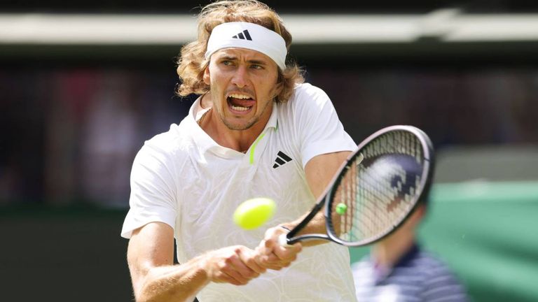 Alexander Zverev kritisiert die Veranstalter von Wimbledon.