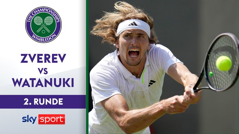 Alexander Zverev (Hamburg/Nr. 19) - Yosuke Watanuki (Japan) 6:4, 5:7, 6:2, 6:2