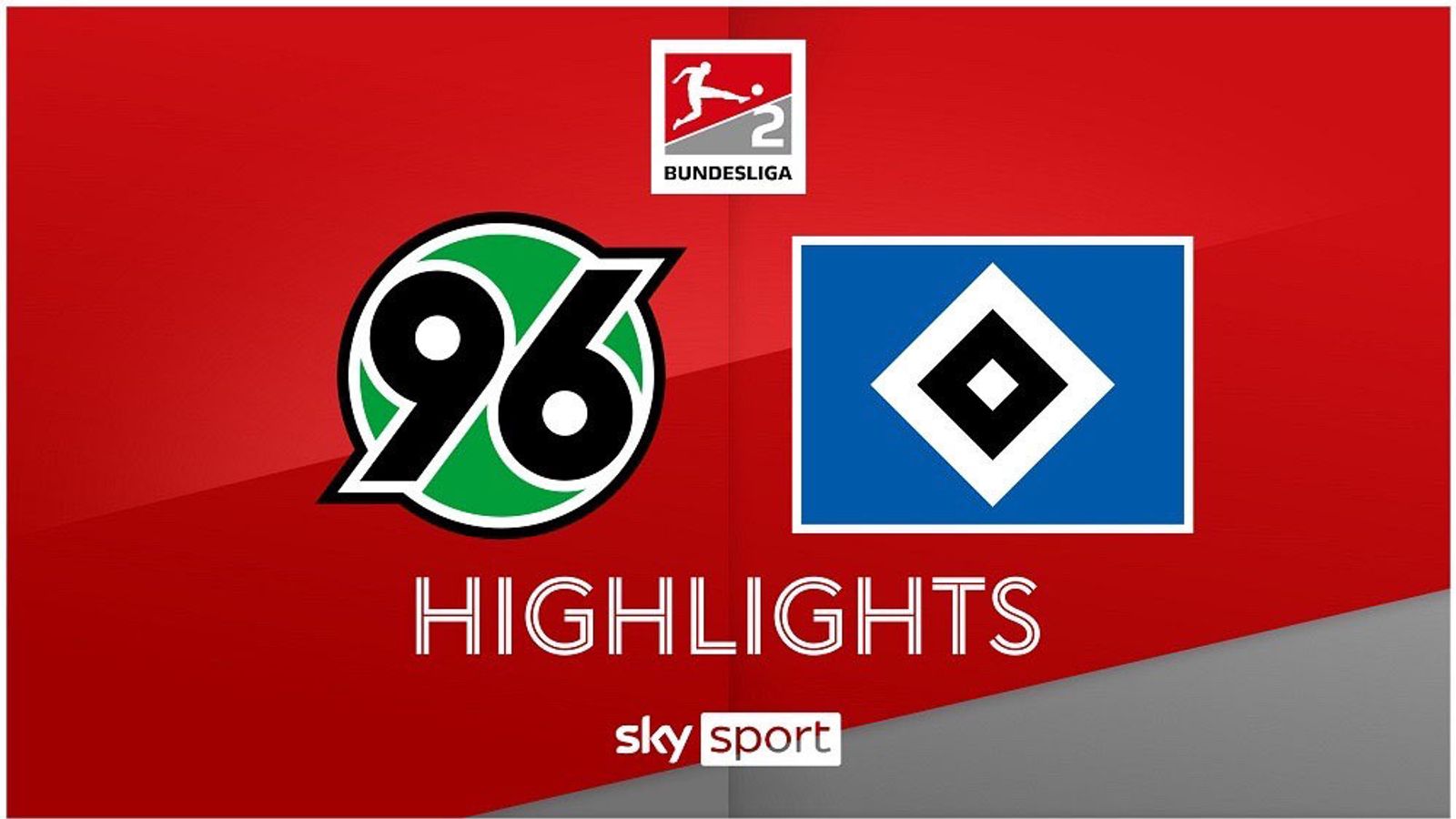 2. Bundesliga: Hannover 96 - Hamburger SV - die Highlights, Fußball News