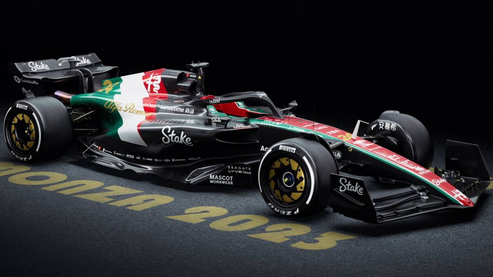 Formel 1 Alfa Romeo stellt Sonderlackierung mit Italien-Flagge und goldenen Akzenten vor Formel 1 News Sky Sport