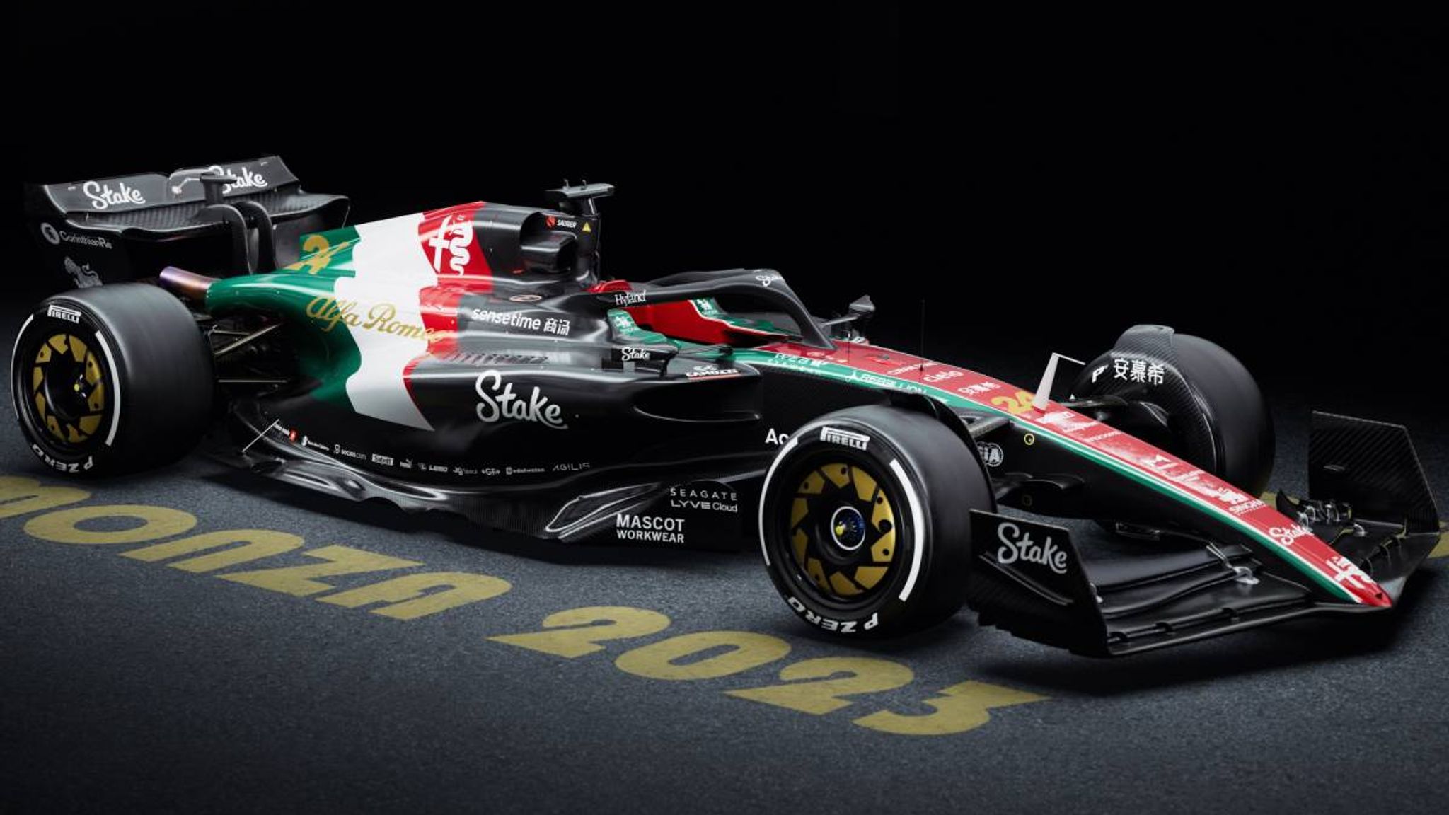 Formel 1: Alfa Romeo stellt Sonderlackierung mit Italien-Flagge und ...